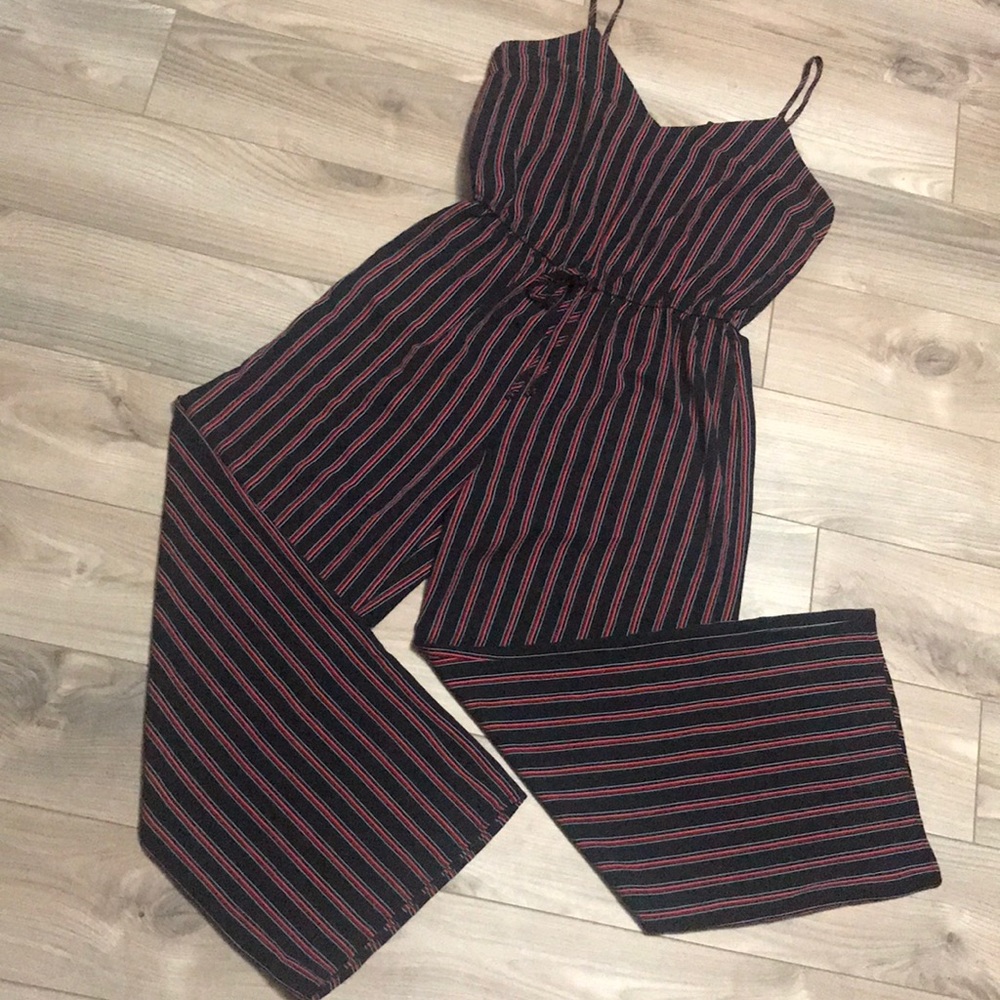 2/$30 Black and red jumpsuit